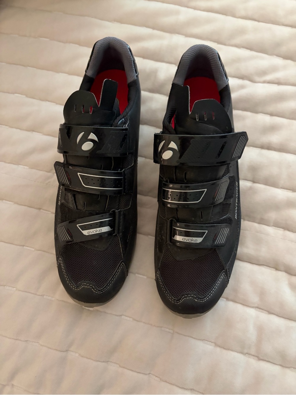 Bontrager Evoke Men’s Black Athletic Cycling Shoes-Sz 10